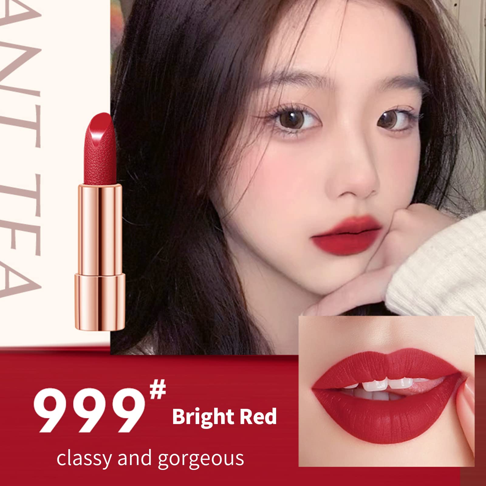 Amazon.com : Newvenper 3 Colors Matte Lipstick Set Lip Stick with